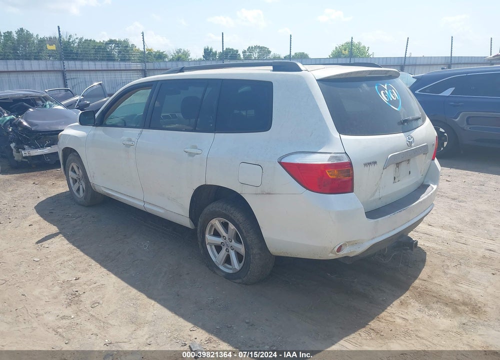 2008 TOYOTA HIGHLANDER VIN: JTEDS41A782032885
