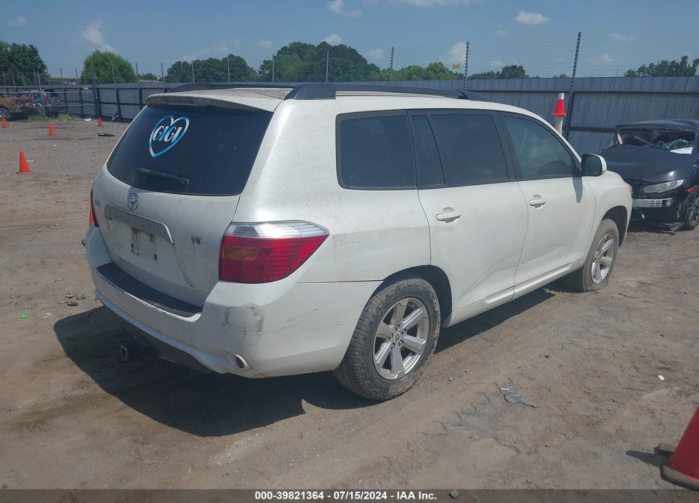 2008 TOYOTA HIGHLANDER VIN: JTEDS41A782032885