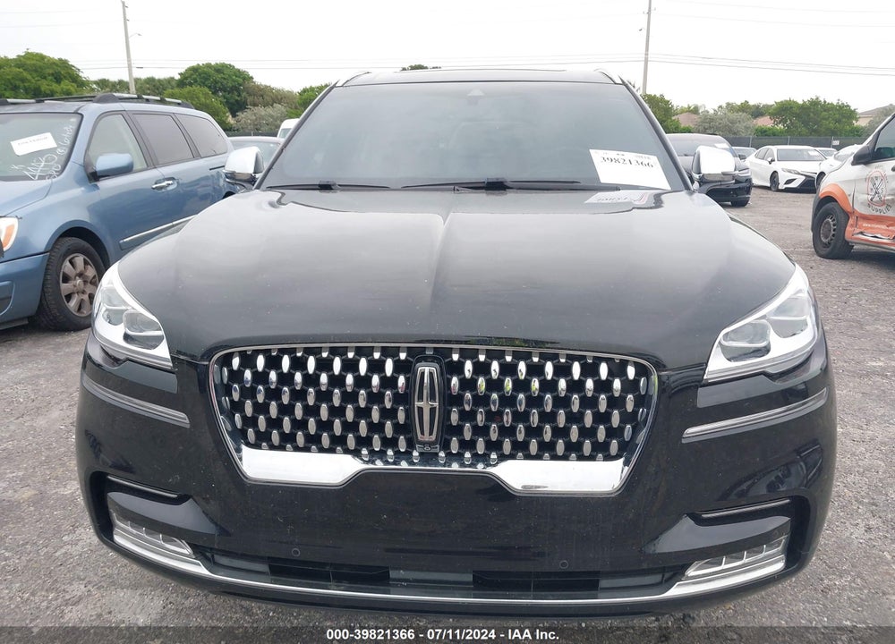 2021 LINCOLN AVIATOR BLACK LABEL VIN: 5LM5J9XC0MGL06662