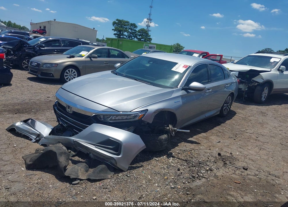 2021 HONDA ACCORD HYBRID VIN: 1HGCV3F16MA013160