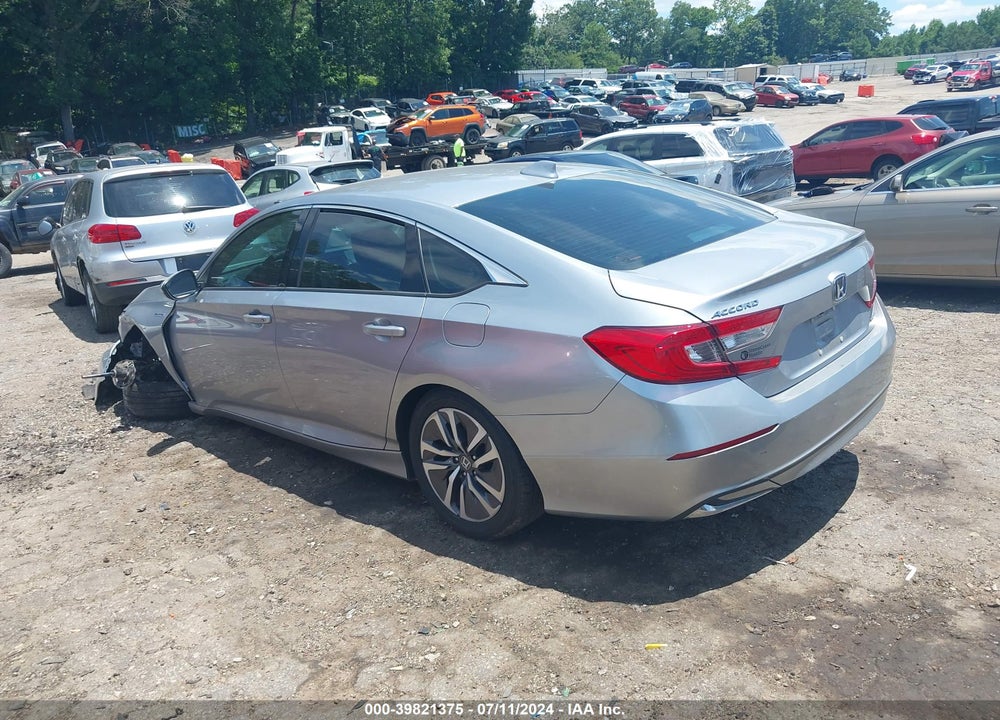 2021 HONDA ACCORD HYBRID VIN: 1HGCV3F16MA013160