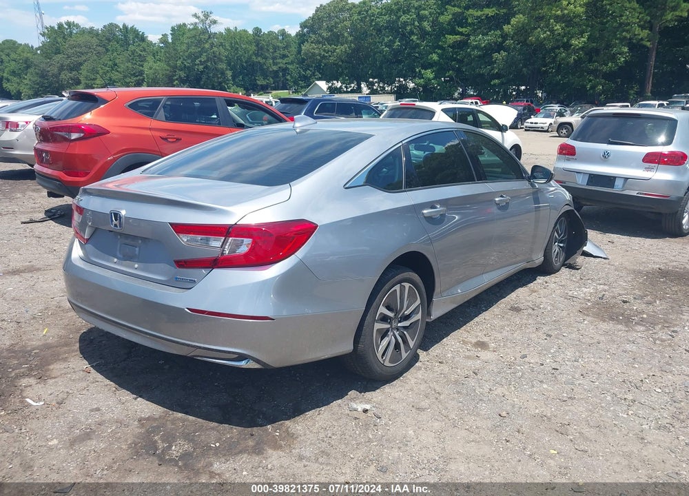 2021 HONDA ACCORD HYBRID VIN: 1HGCV3F16MA013160