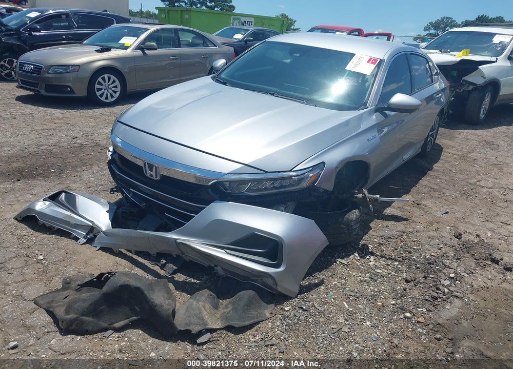 2021 HONDA ACCORD HYBRID VIN: 1HGCV3F16MA013160