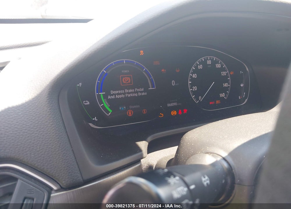 2021 HONDA ACCORD HYBRID VIN: 1HGCV3F16MA013160
