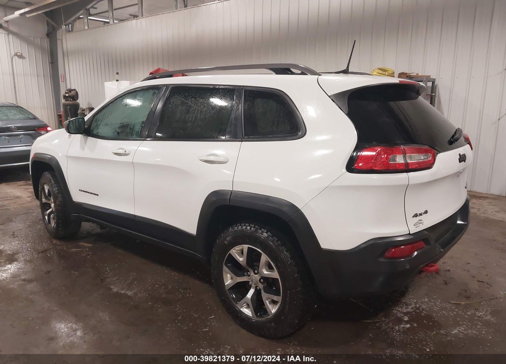 2016 CHEROKEE JEEP  TRAILHAWK VIN: 1C4PJMBS4GW321189