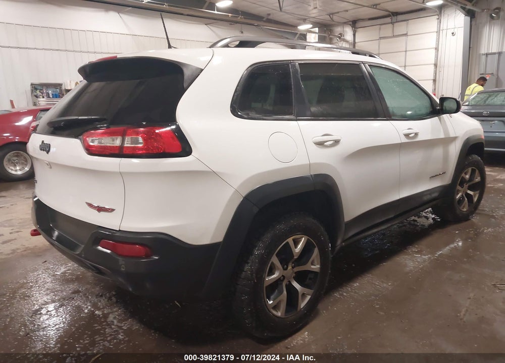 2016 CHEROKEE JEEP  TRAILHAWK VIN: 1C4PJMBS4GW321189