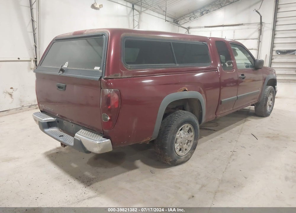 2008 CHEVROLET COLORADO LT VIN: 1GCDT39E388229391
