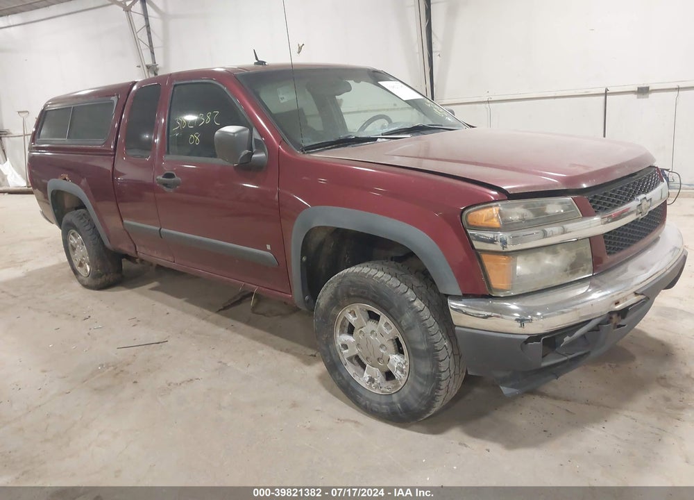 2008 CHEVROLET COLORADO LT VIN: 1GCDT39E388229391