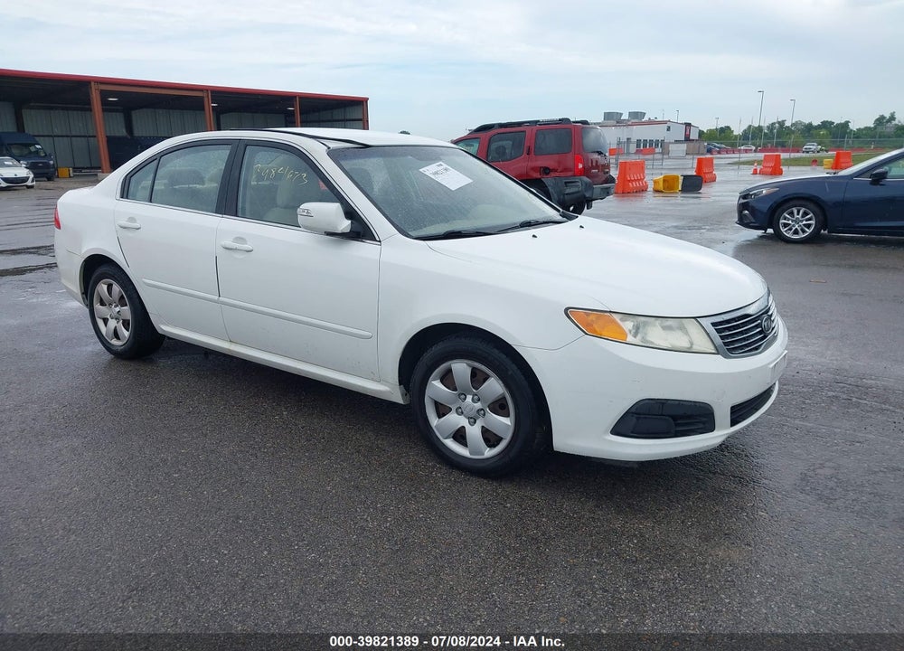 2009 KIA OPTIMA LX VIN: KNAGE228195304787