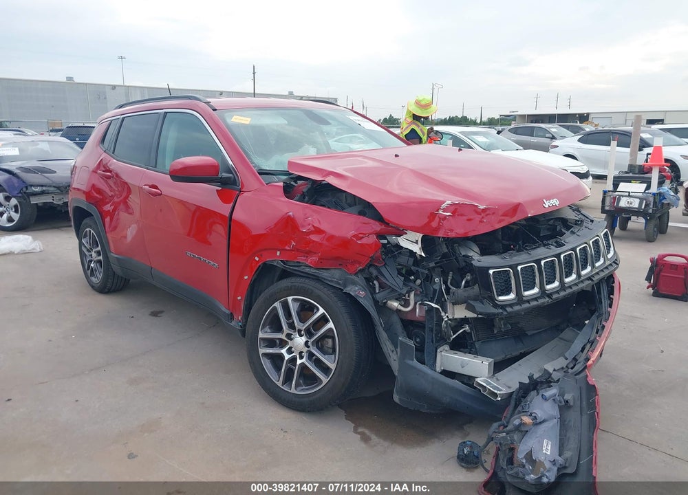 2017 JEEP NEW COMPASS LATITUDE FWD VIN: 3C4NJCBB0HT597989