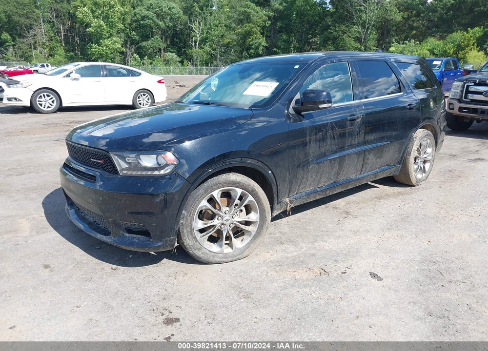 2020 DODGE DURANGO GT PLUS RWD VIN: 1C4RDHDG6LC119353
