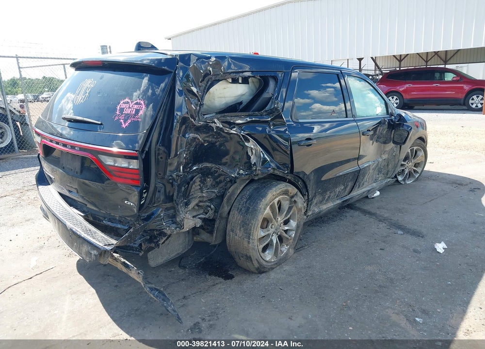 2020 DODGE DURANGO GT PLUS RWD VIN: 1C4RDHDG6LC119353