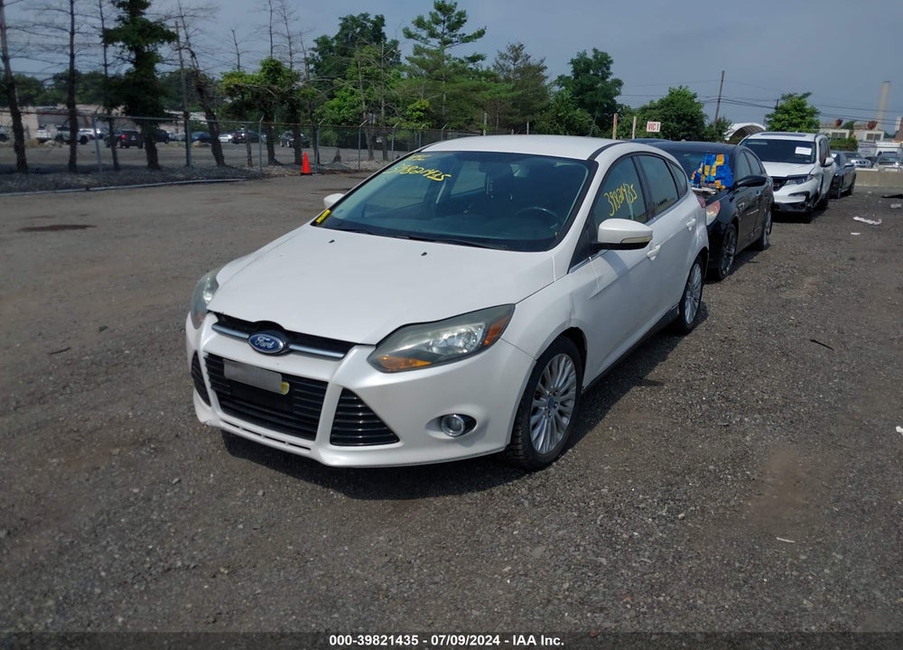 2012 FORD FOCUS TITANIUM VIN: 1FAHP3N22CL311187