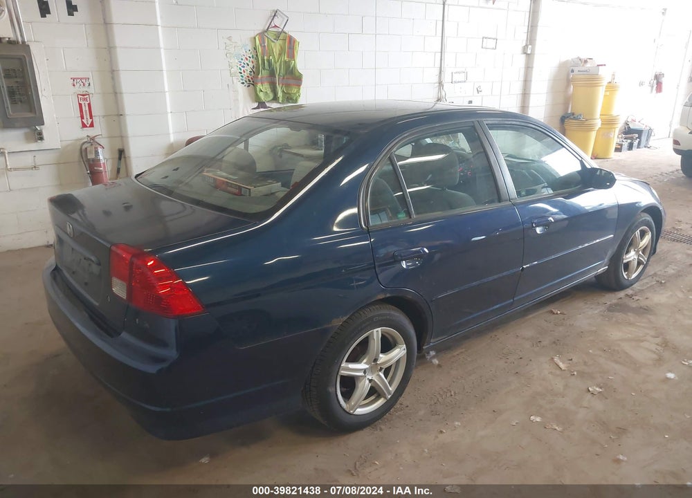 2005 HONDA CIVIC EX VIN: 2HGES26865H511967