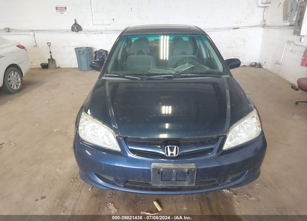 2005 HONDA CIVIC EX VIN: 2HGES26865H511967