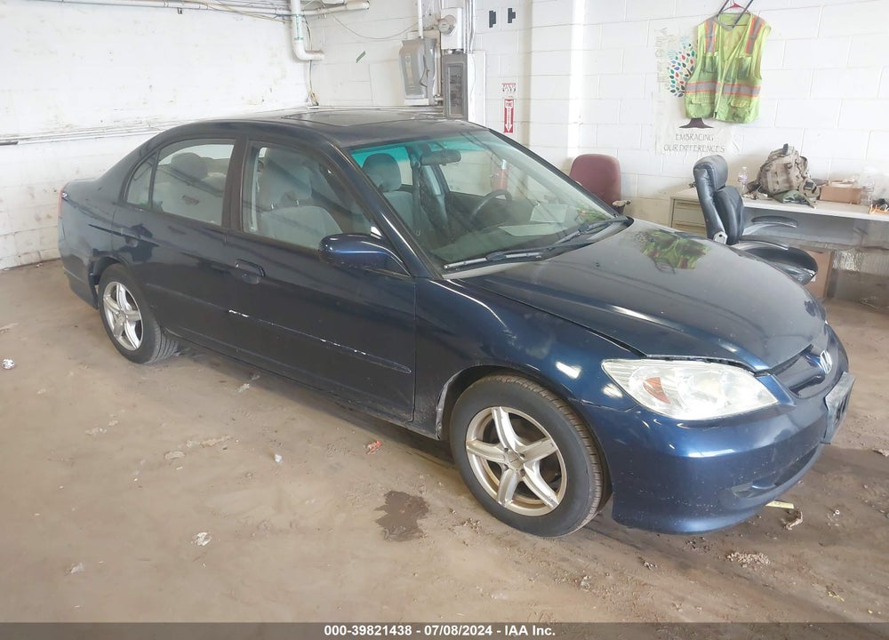 2005 HONDA CIVIC EX VIN: 2HGES26865H511967