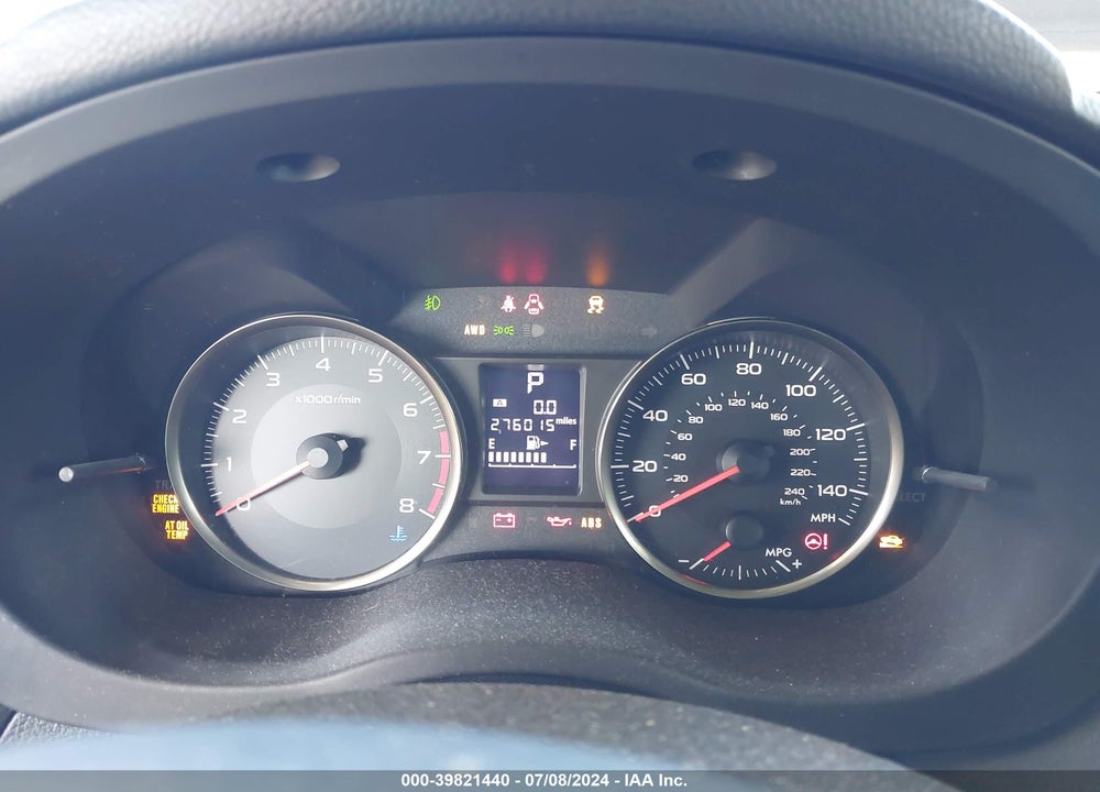 2014 SUBARU XV CROSSTREK 2.0I LIMITED VIN: JF2GPAGC4E8238704