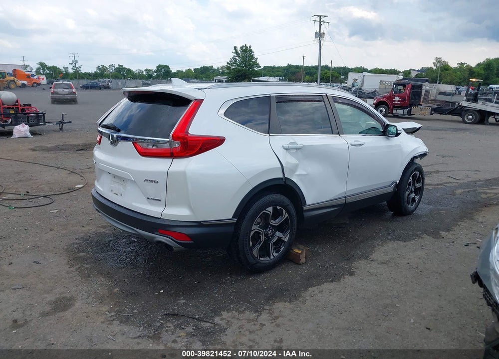 2019 HONDA CR-V TOURING VIN: 5J6RW2H98KL019430