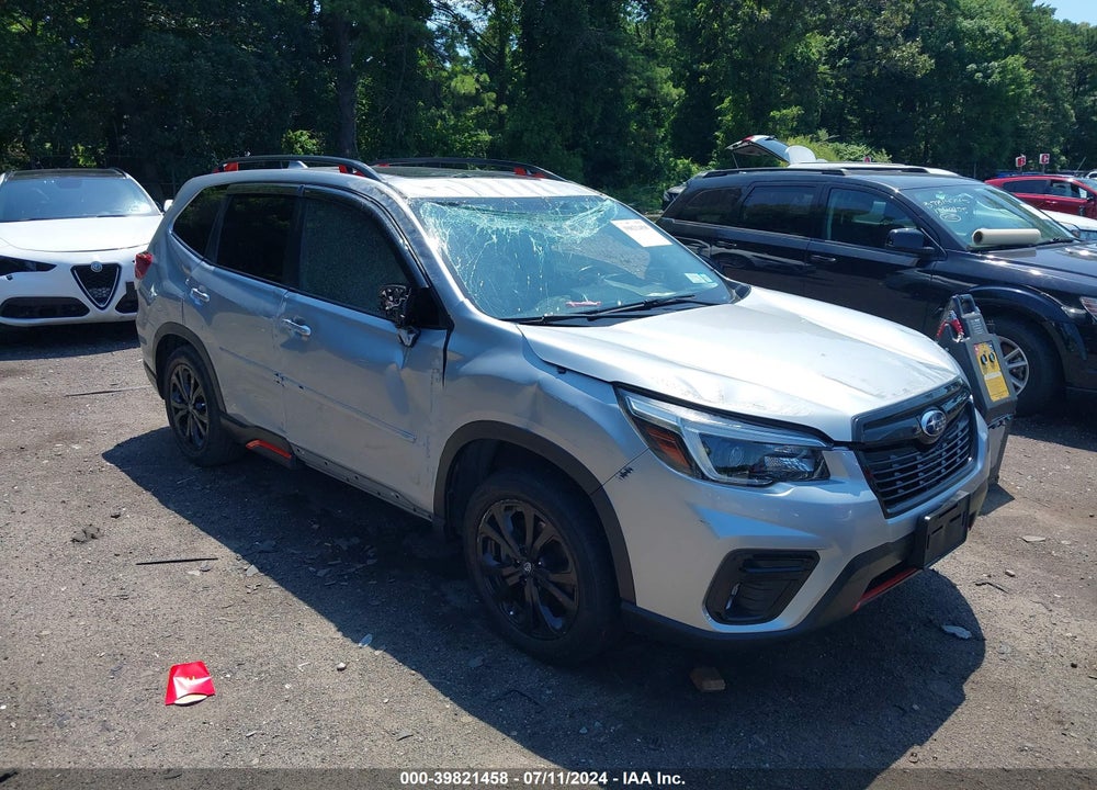 2021 SUBARU FORESTER SPORT VIN: JF2SKARC6MH548129