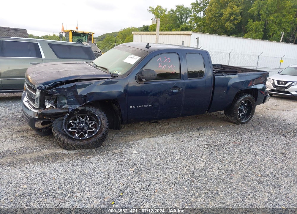 2007 CHEVROLET SILVERADO 1500 LT1 VIN: 1GCEK19J57Z565514