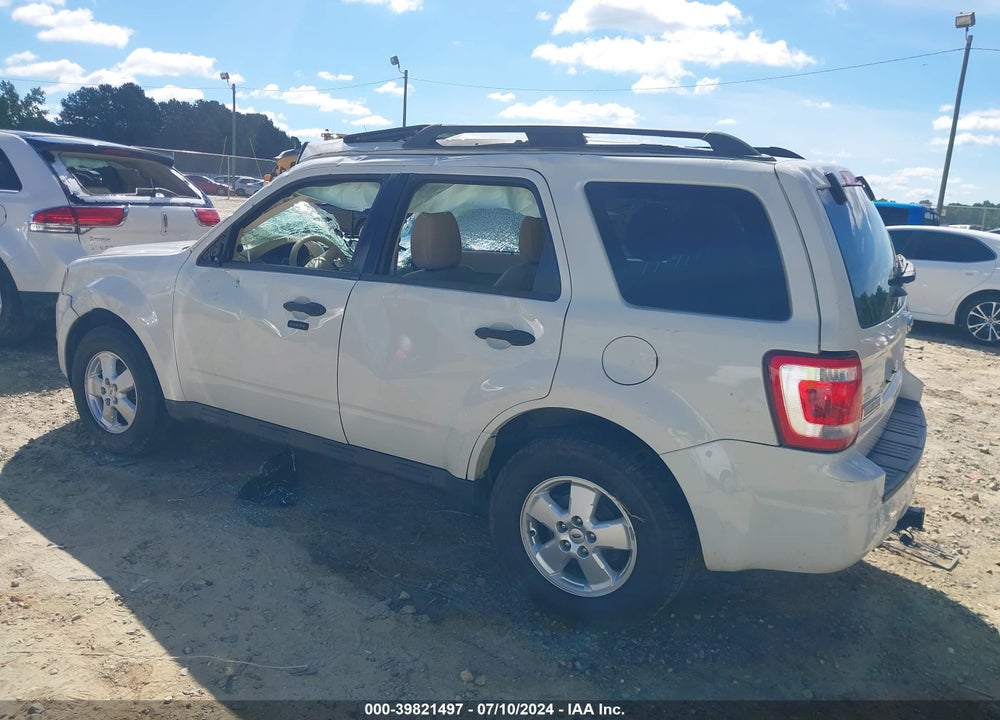 2012 FORD ESCAPE XLT VIN: 1FMCU0D78CKC60093