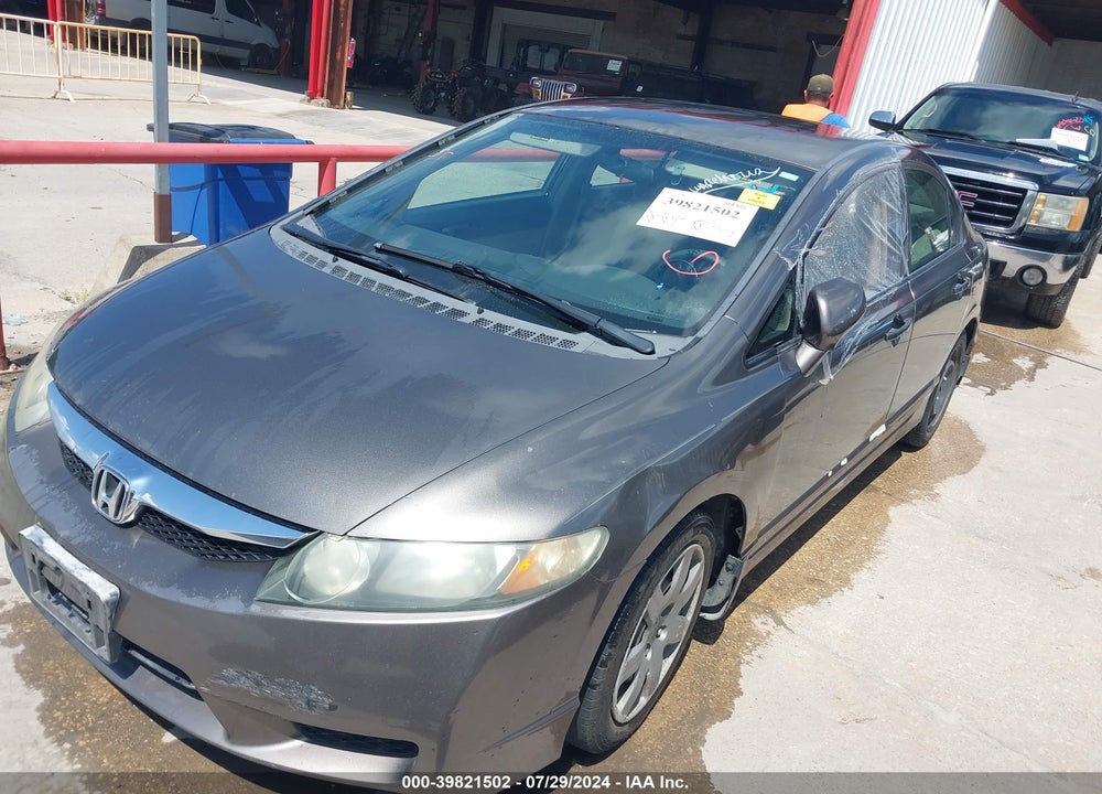 2009 HONDA CIVIC LX VIN: 19XFA165X9E014315