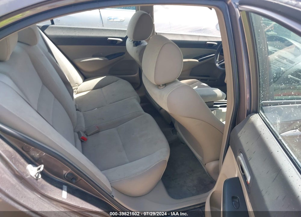 2009 HONDA CIVIC LX VIN: 19XFA165X9E014315