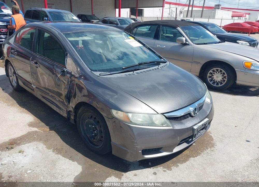 2009 HONDA CIVIC LX VIN: 19XFA165X9E014315