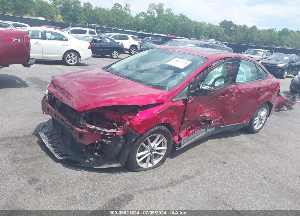 2015 FORD FOCUS SE VIN: 1FADP3F26FL227391