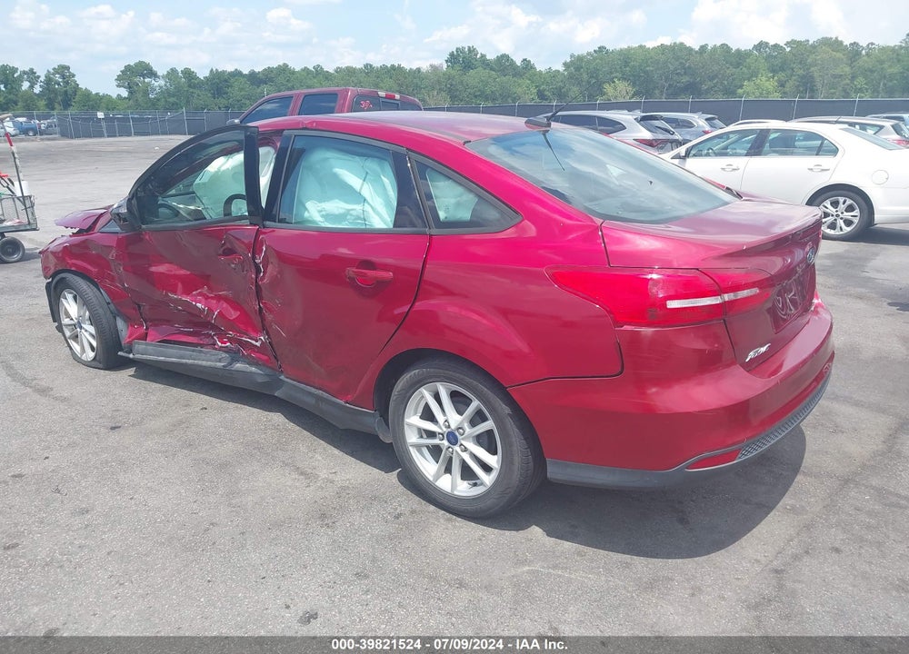 2015 FORD FOCUS SE VIN: 1FADP3F26FL227391