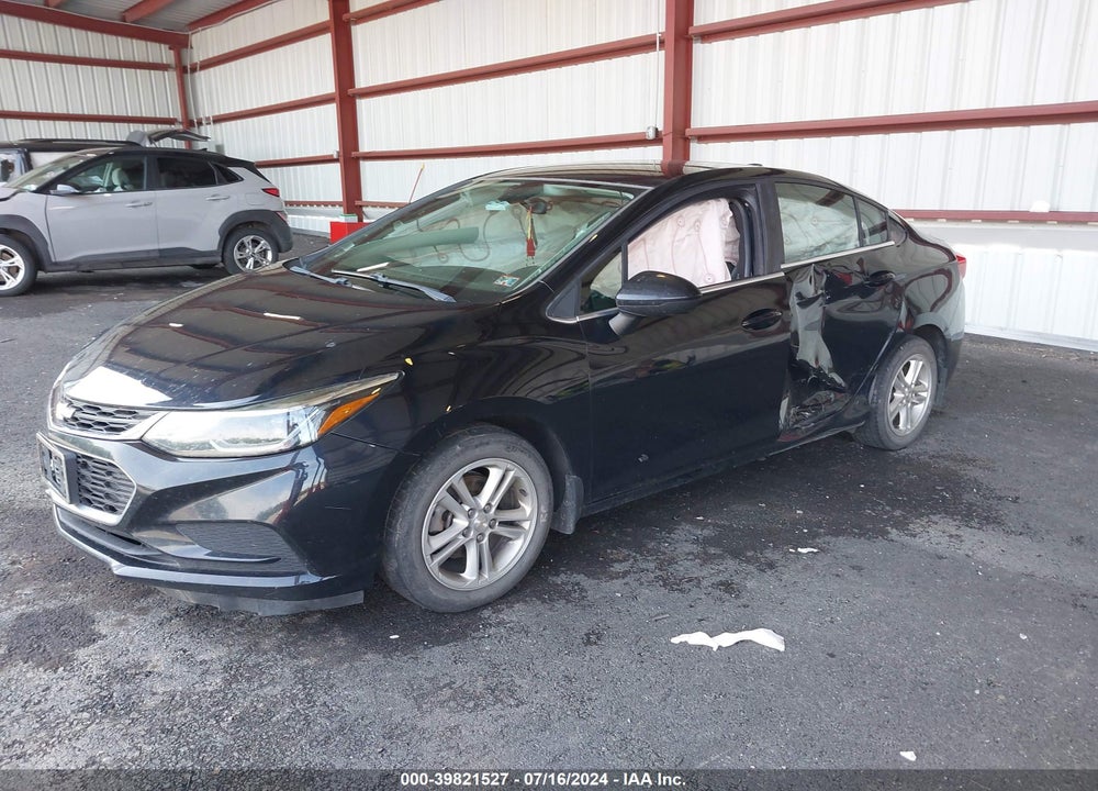 2017 CHEVROLET CRUZE LT AUTO VIN: 1G1BE5SM4H7108964