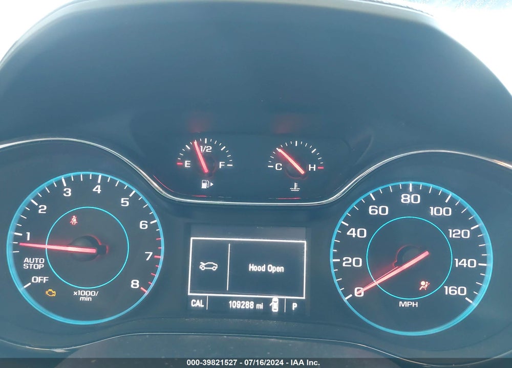 2017 CHEVROLET CRUZE LT AUTO VIN: 1G1BE5SM4H7108964