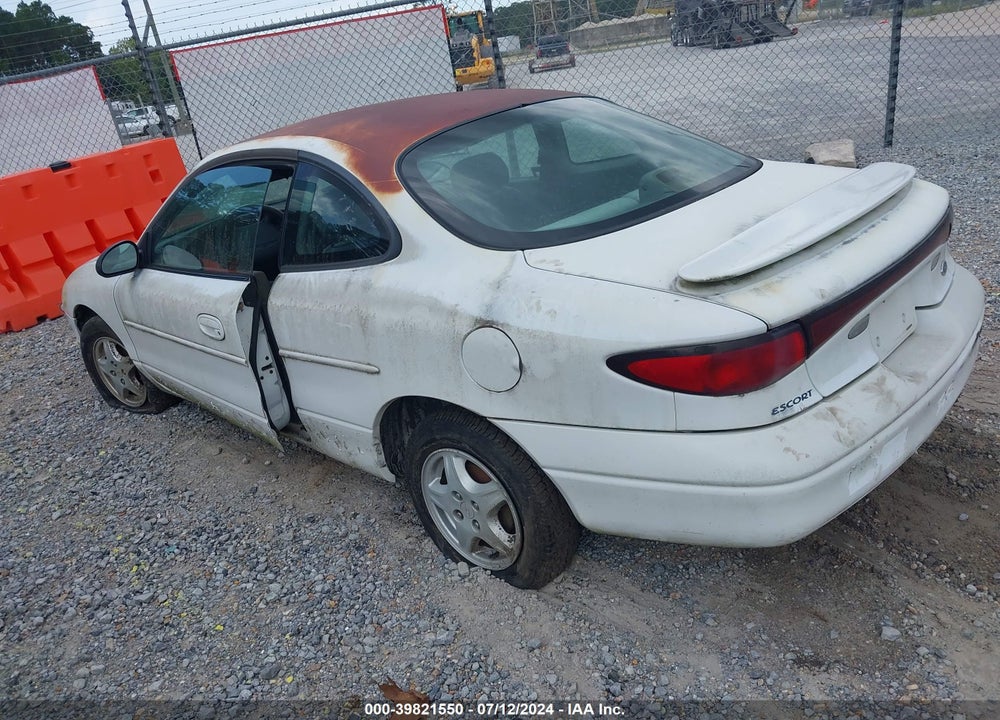 1999 FORD ESCORT ZX2 COOL/ZX2 HOT VIN: 3FAKP113XXR220930