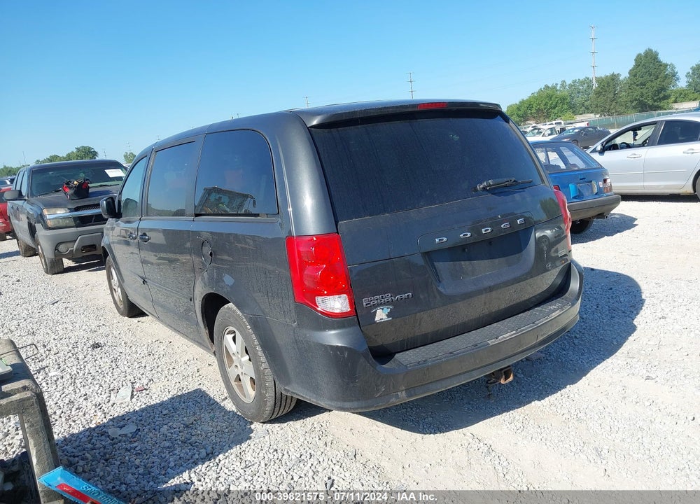 2012 DODGE GRAND CARAVAN SXT VIN: 2C4RDGCG2CR347093