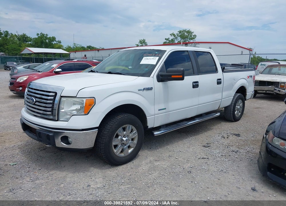 2012 FORD F-150 XLT VIN: 1FTFW1ET5CFB75685