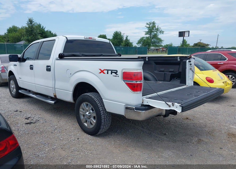 2012 FORD F-150 XLT VIN: 1FTFW1ET5CFB75685