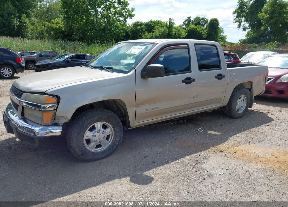 2004 CHEVROLET COLORADO LS VIN: 1GCCS136048160156