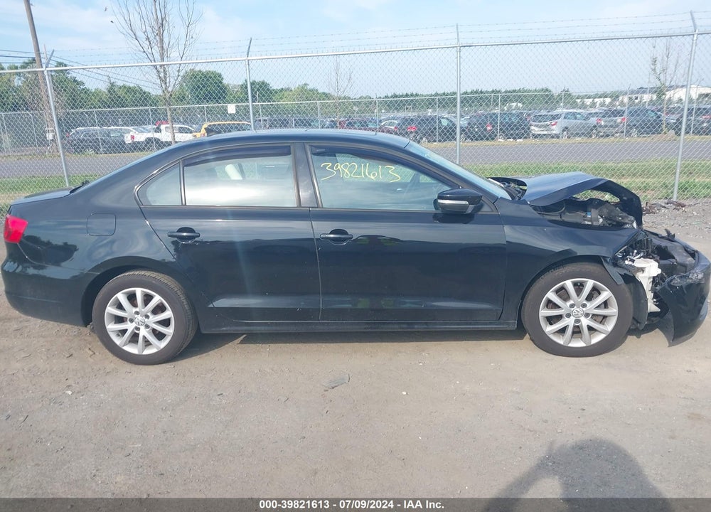 2012 VOLKSWAGEN JETTA 2.5L SE VIN: 3VWBP7AJ1CM312122
