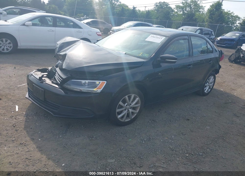 2012 VOLKSWAGEN JETTA 2.5L SE VIN: 3VWBP7AJ1CM312122