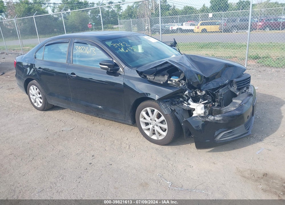 2012 VOLKSWAGEN JETTA 2.5L SE VIN: 3VWBP7AJ1CM312122