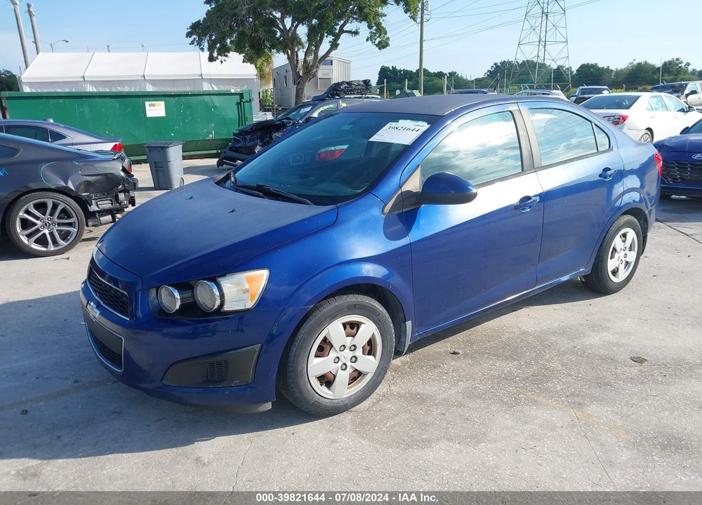 2014 CHEVROLET SONIC LS AUTO VIN: 1G1JA5SH4E4100970