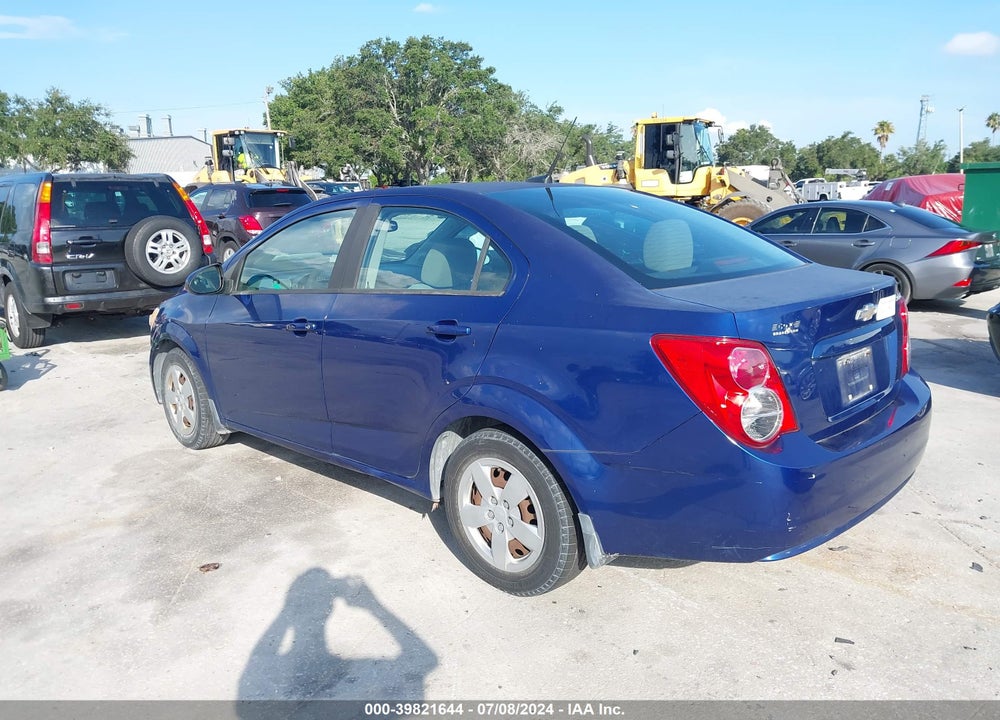 2014 CHEVROLET SONIC LS AUTO VIN: 1G1JA5SH4E4100970