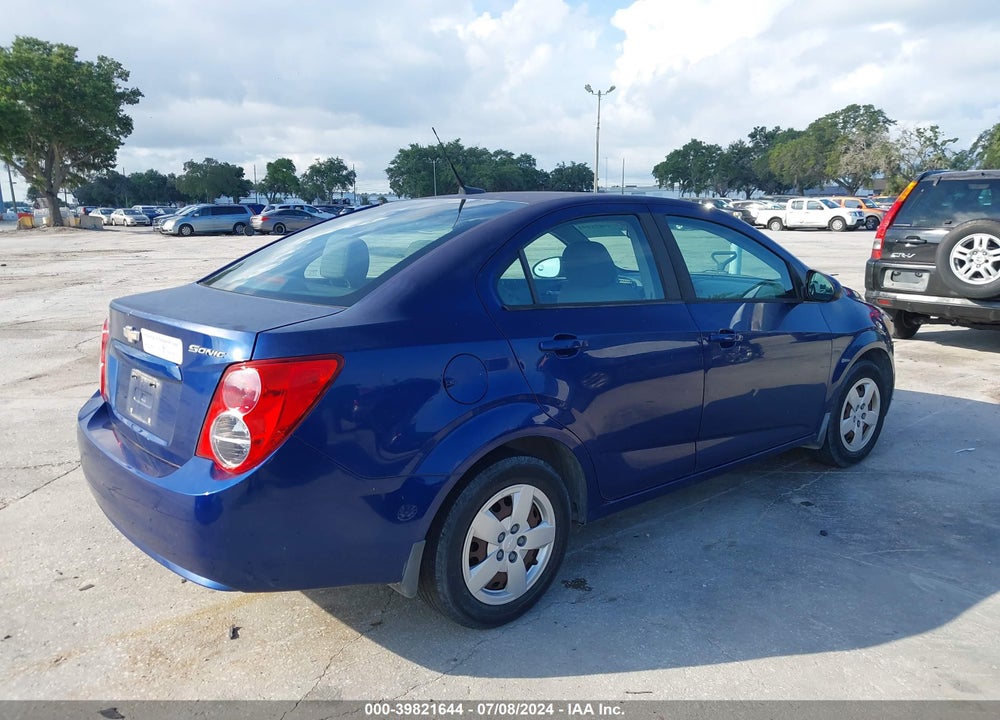 2014 CHEVROLET SONIC LS AUTO VIN: 1G1JA5SH4E4100970