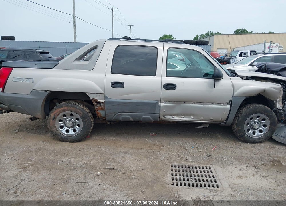 2006 CHEVROLET AVALANCHE 1500 Z71 VIN: 3GNEK12Z36G120520