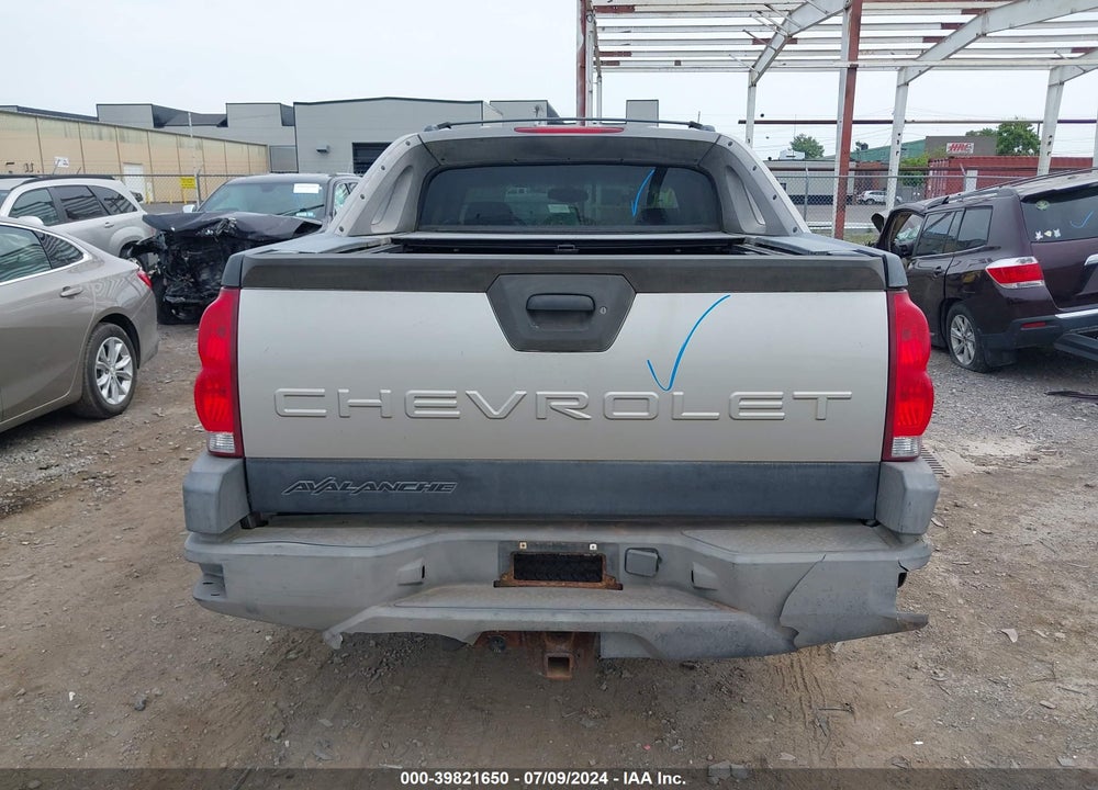 2006 CHEVROLET AVALANCHE 1500 Z71 VIN: 3GNEK12Z36G120520