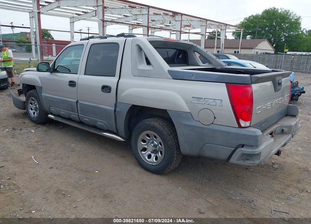 2006 CHEVROLET AVALANCHE 1500 Z71 VIN: 3GNEK12Z36G120520