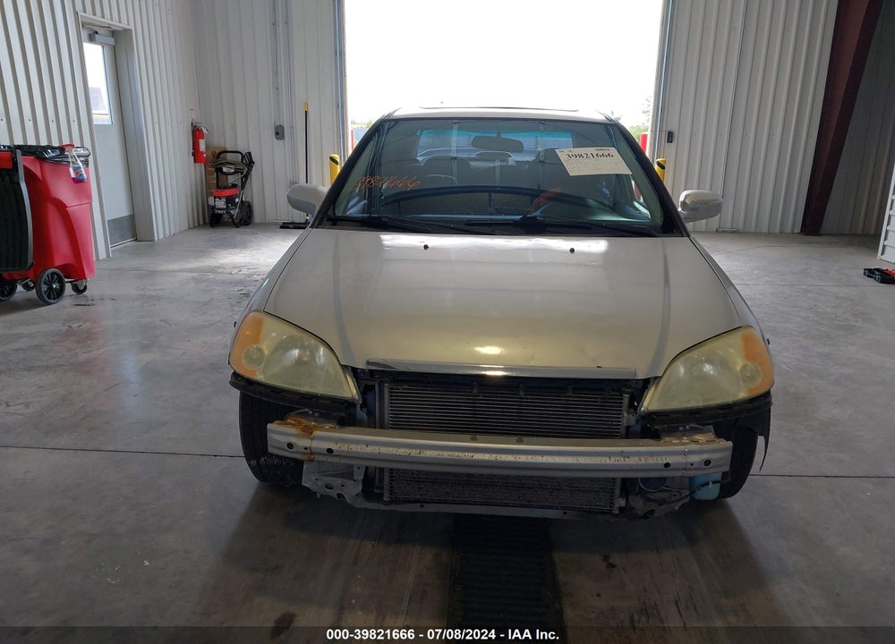 2002 HONDA CIVIC EX VIN: 1HGES25742L018599