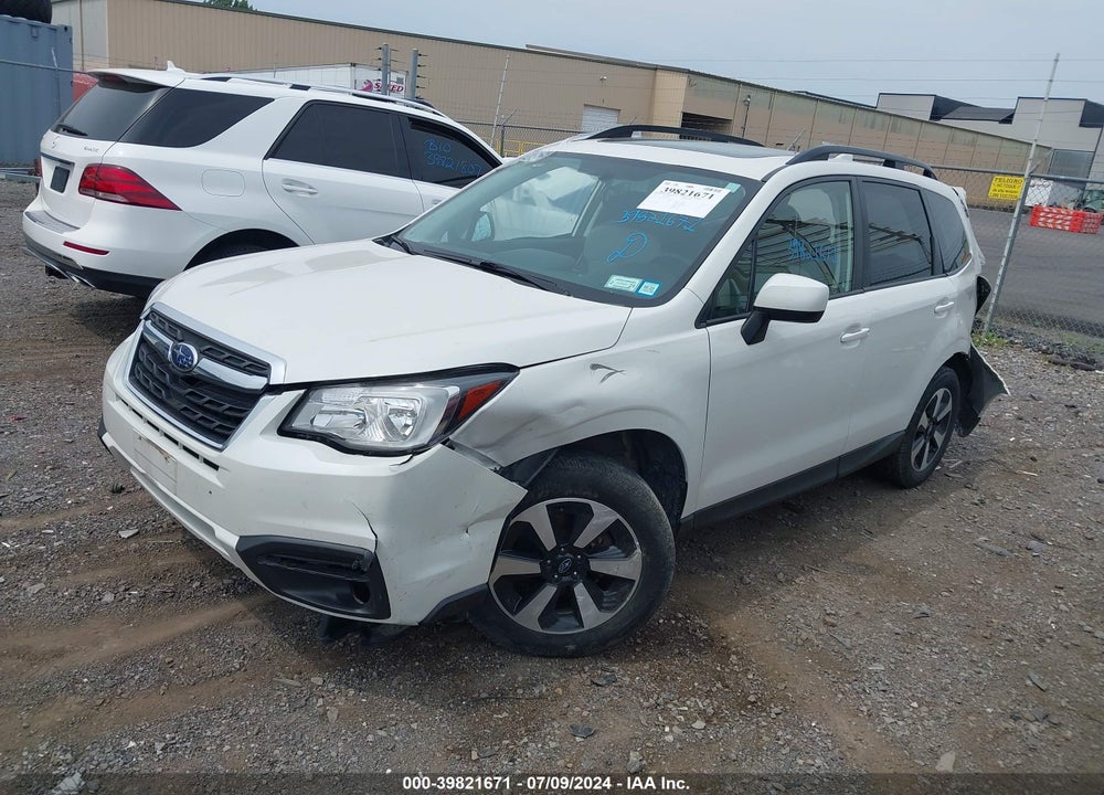 2017 SUBARU FORESTER PREMIUM VIN: JF2SJAEC7HH509001