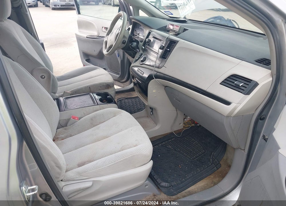 2014 TOYOTA SIENNA LE V6 8 PASSENGER VIN: 5TDKK3DCXES408678