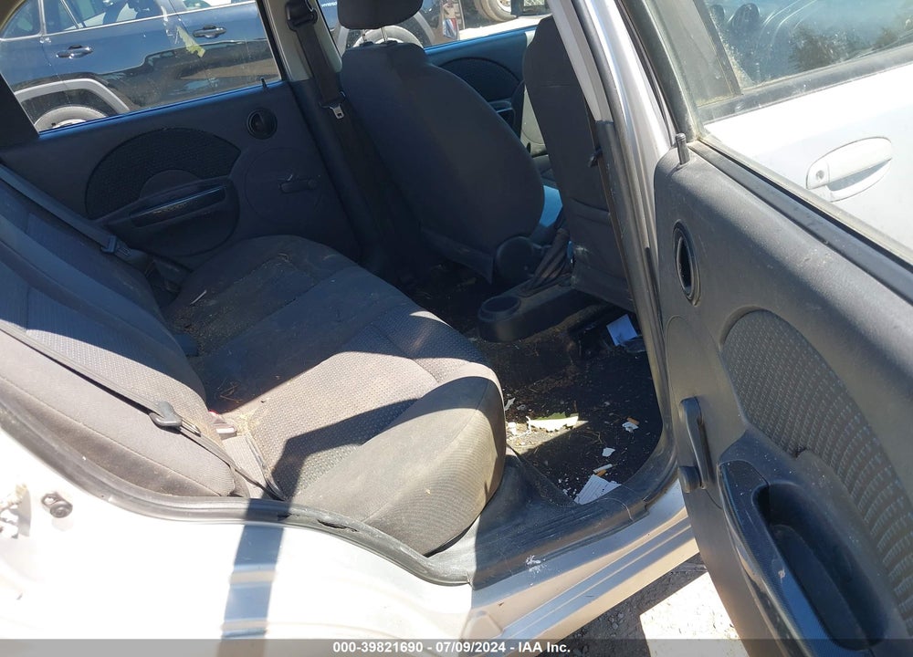 2006 CHEVROLET AVEO LS VIN: KL1TD56626B558933